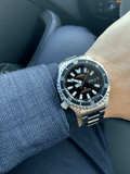Citizen Promaster 200M Diver Fugu Asian Limited Edition Black Dial Silver Steel Strap Watch For Men - NY0090-86E
