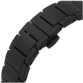Emporio Armani Renato Chronograph Mother of Pearl Black Dial Black Steel Strap Watch For Men - AR11275