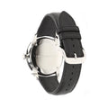 Burberry The Classic Horseferry Beige Dial Black Leather Strap Watch for Men - BU10000