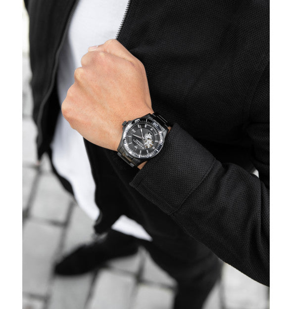 Maserati SFIDA Automatic Black Special Edition 44mm Watch For Men - R8823140005