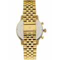 Maserati Epoca Chronograph Black Dial Gold Steel Strap Watch For Men - R8873618023