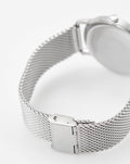 Emporio Armani Minimalist Quartz Blue Dial Silver Steel Strap Watch For Men - AR11571