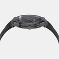 Salvatore Ferragamo Sapphire Black Dial Black Rubber Strap Watch for Men - SFHP00320