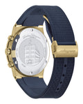 Salvatore Ferragamo Sapphire Chrono Blue Dial Blue Silicone Strap Watch for Men - SFME00221