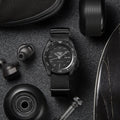 Seiko 5 Sports Automatic Black Dial Black NATO Strap Watch For Men - SRPD79K1