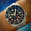 Seiko 5 Sports Special Edition Automatic Grey Dial Silver Steel Strap Watch For Men - SSK019K1