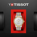 Tissot Le Locle Powermatic 80 Silver Dial Two Tone Steel Strap Watch For Men - T006.407.22.033.01