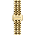 Tissot Lovely Gold Dial Gold Steel Strap Watch For Women - T058.009.33.021.00
