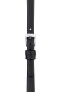 Tissot Lovely Square Quartz Diamonds Black Dial Black Leather Strap Watch For Women - T058.109.16.056.00