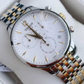 Tissot T Classic Tradition Chronograph White Dial Two Tone Steel Strap Watch For Men - T063.617.22.037.00