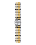 Tissot Carson Automatic Silver Dial Two Tone Steel Strap Watch For Women - T085.207.22.011.00