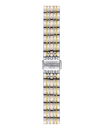 Tissot Carson Automatic Silver Dial Two Tone Steel Strap Watch For Women - T085.207.22.011.00