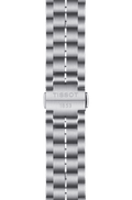 Tissot Luxury Powermatic 80 Black Dial Silver Steel Strap Watch for Men - T086.407.11.201.02