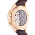 Tissot Des Tourelles Chronograph Silver Dial Brown Leather Strap Watch For Men - T099.427.36.038.00