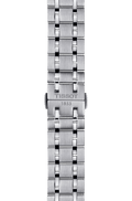 Tissot T Classic Chemin Des Tourelles Silver Dial Silver Steel Strap Watch For Men - T099.408.11.038.00