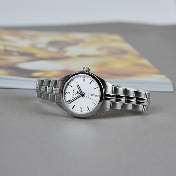 Tissot T Classic PR 100 Lady Silver Dial Watch For Women - T101.210.11.036.00