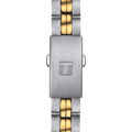 Tissot T Classic PR 100 Sport Chic White Dial Two Tone Steel Strap Watch For Women - T101.210.22.031.00