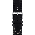 Tissot PR 100 Sport Quartz Chronograph Black Dial Black Leather Strap Watch For Men - T101.617.16.051.00