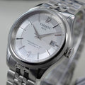 Tissot Ballade Powermatic 80 Cosc Silver Dial Silver Steel Strap Watch For Men - T108.408.11.037.00