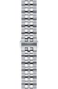 Tissot Ballade Powermatic 80 Cosc Silver Dial Silver Steel Strap Watch For Men - T108.408.11.037.00