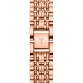 Tissot T Classic Everytime Small White Dial Rose Gold Mesh Bracelet Watch For Women - T109.210.33.031.00
