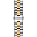 Tissot T Wave Quartz Mother of Pearl Dial Two Tone Steel Strap Watch for Women - T112.210.22.113.00