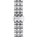 Tissot T Classic Carson Premium White Diamonds Dial Silver Steel Strap Watch for Women - T1222071103600
