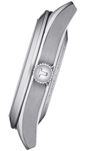 Tissot Gentleman Powermatic 80 Silicium Blue Dial Brown Leather Strap Watch For Men - T127.407.16.041.00