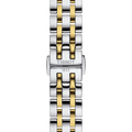 Tissot Classic Dream Lady Gold Dial Two Tone Steel Strap Watch For Women - T129.210.22.263.00