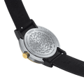 Tissot Heritage Memphis Lady White Dial Black Rubber Strap Watch For Women - T120.210.17.011.00