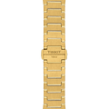 Tissot PRX Powermatic 80 Gold Dial Gold Steel Strap Watch for Men - T137.207.33.021.00