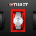Tissot Everytime Gent Silver Dial Silver Mesh Bracelet Watch for Men - T143.410.11.011.00