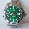Tag Heuer Aquaracer Green Dial Watch for Men - WAY2015.BA0927