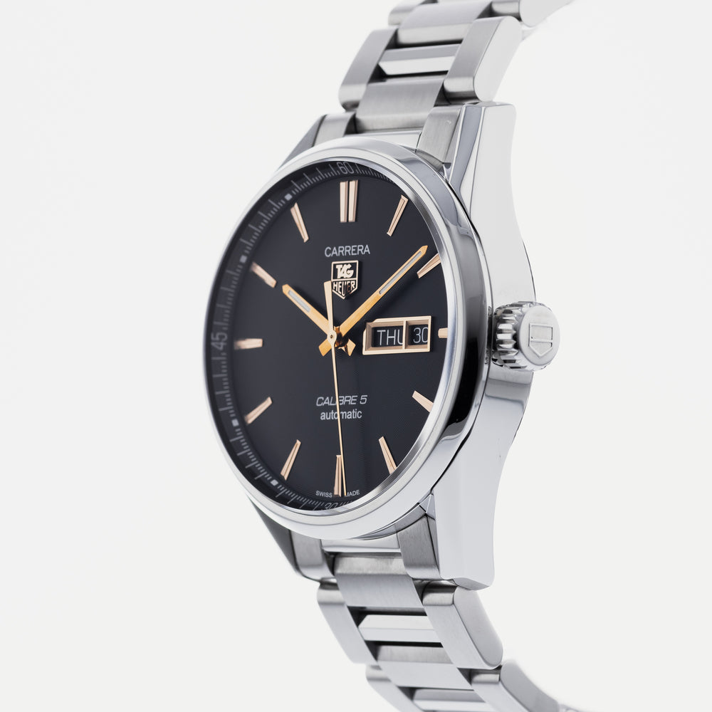 Tag Heuer Carrera Black Dial Watch for Men - WAR201C.BA0723