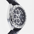 Tag Heuer Formula 1 Calibre 16 Black Dial Black Leather Strap Watch for Men - CAZ2010.FT8024