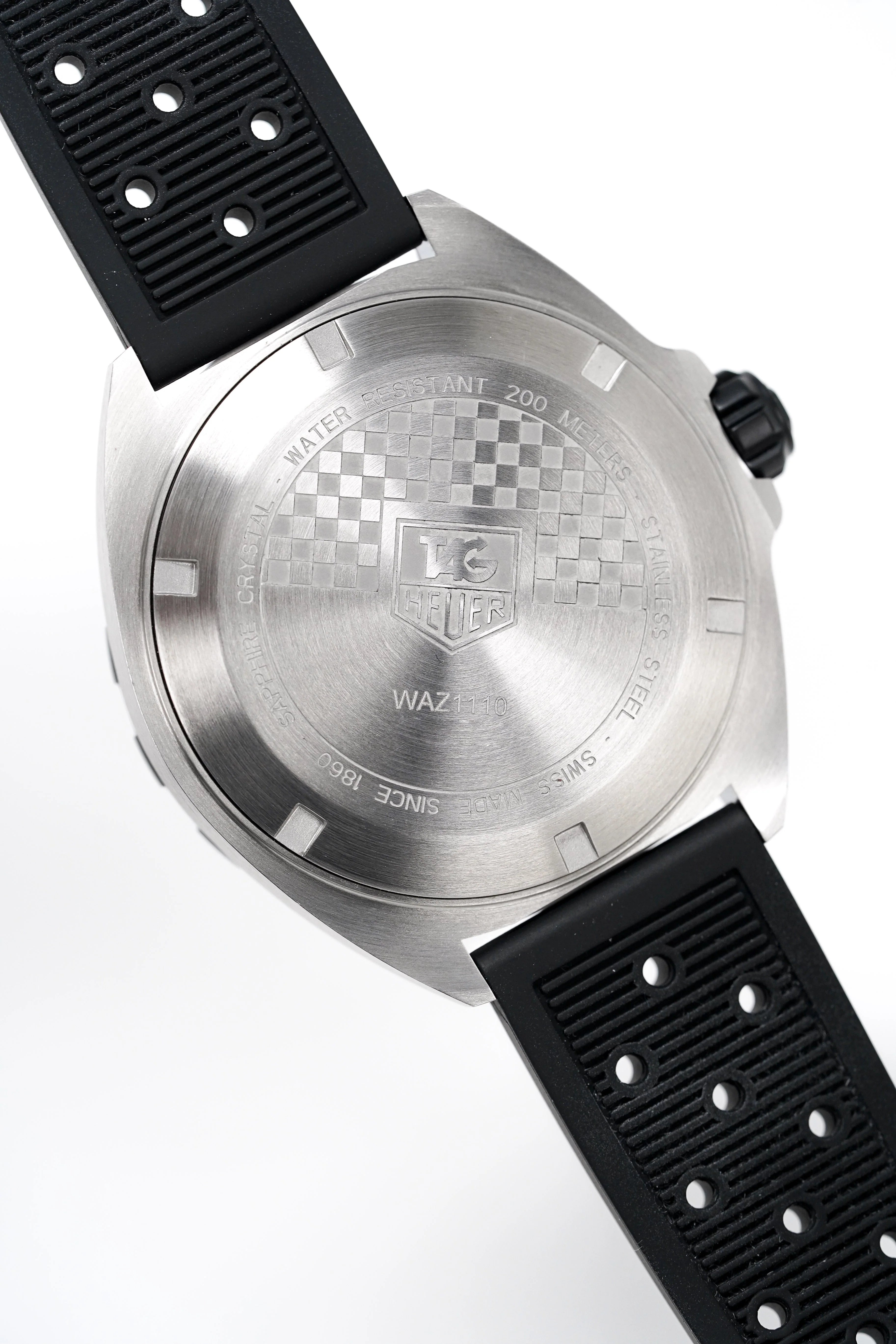 Tag Heuer Formula 1 Quartz Blue Dial Black Rubber Strap Watch for Men - WAZ1118.FT8023