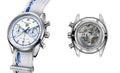 Tag Heuer Carrera Porsche RS 2.7 Automatic Chronograph White Dial White Nylon Strap Watch for Men - CBN2016.EB0275