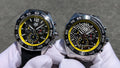 Tag Heuer Formula 1 Chronograph Black Dial Black Rubber Strap Watch for Men - CAZ101AC.FT8024