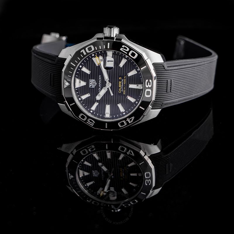 Tag Heuer Aquaracer Black Dial Watch for Men - WAY201A.FT6142