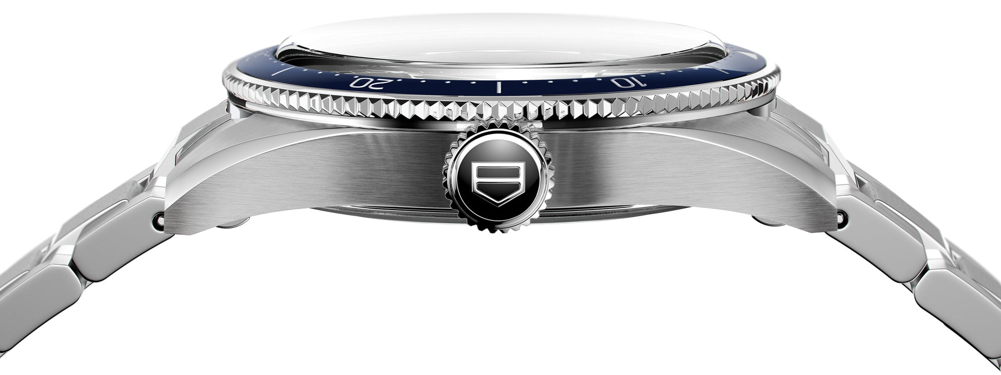 Tag Heuer Autavia Automatic Blue Dial Silver Steel Strap Watch for Men - WBE5116.EB0173