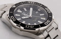 Tag Heuer Aquaracer Black Dial Silver Steel Strap Watch for Men - WAY111A.BA0928
