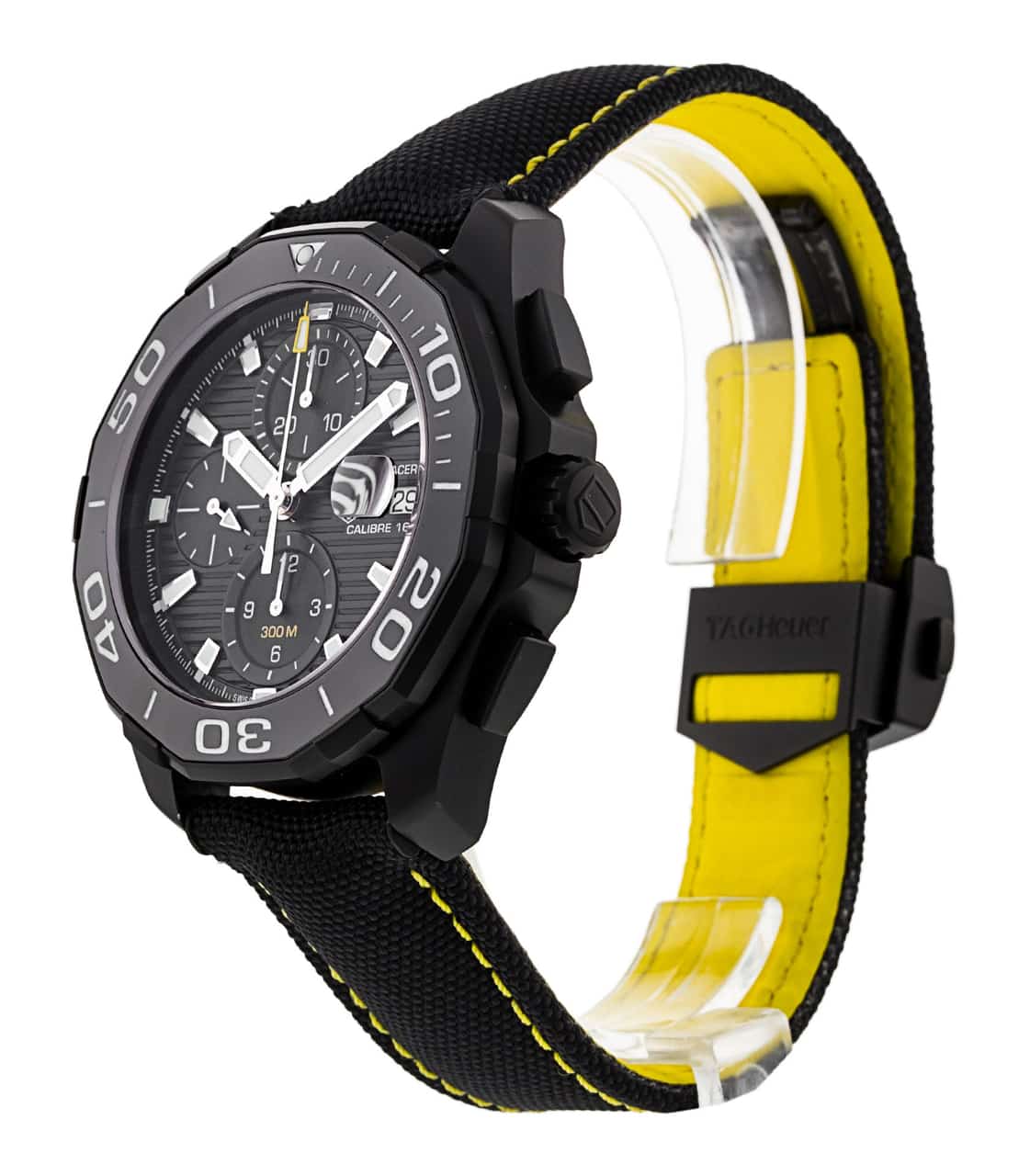 Tag Heuer Aquaracer PVD Black Dial Watch for Men - CAY218A.FC6361