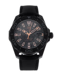 Tag Heuer Aquaracer Calibre 5 Black NATO Strap Carbon Dial Watch for Men - WBD218A.FC6445