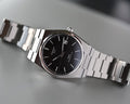 Tissot PRX Powermatic 80 Black Dial Silver Steel Strap Watch For Men - T137.407.11.051.00