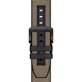 Tissot Supersport Chrono Black Dial Beige Nylon Strap Watch For Men - T125.617.37.051.01