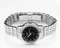 Tissot Carson Automatic Black Dial Silver Steel Strap Watch For Women - T085.207.11.051.00