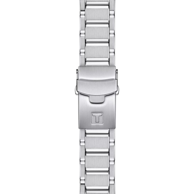Tissot T Race Chronograph Blue Dial Silver Steel Strap Watch For Men - T141.417.11.041.00