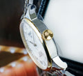 Tissot T Classic Le Locle Powermatic 80 Silver Dial Two Tone Steel Strap Watch For Men - T0064072203301