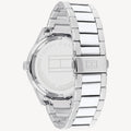 Tommy Hilfiger Austin Blue Dial Silver Steel Strap Watch for Men - 1791640