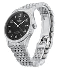 Tudor 1926 Automatic Black Dial Silver Steel Strap Watch for Men - M91650-0002